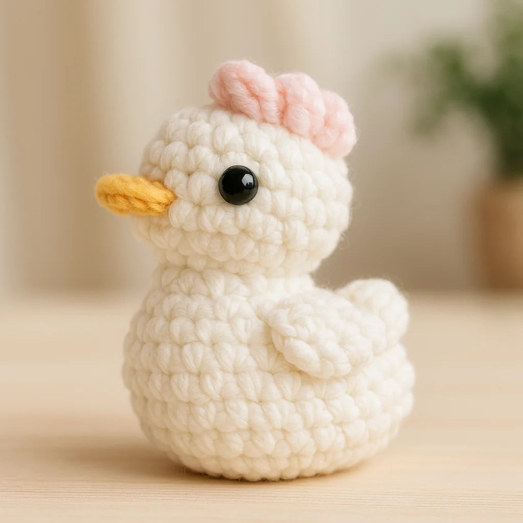 No Sew Duck 3 in 1 Crochet Pattern Ducks