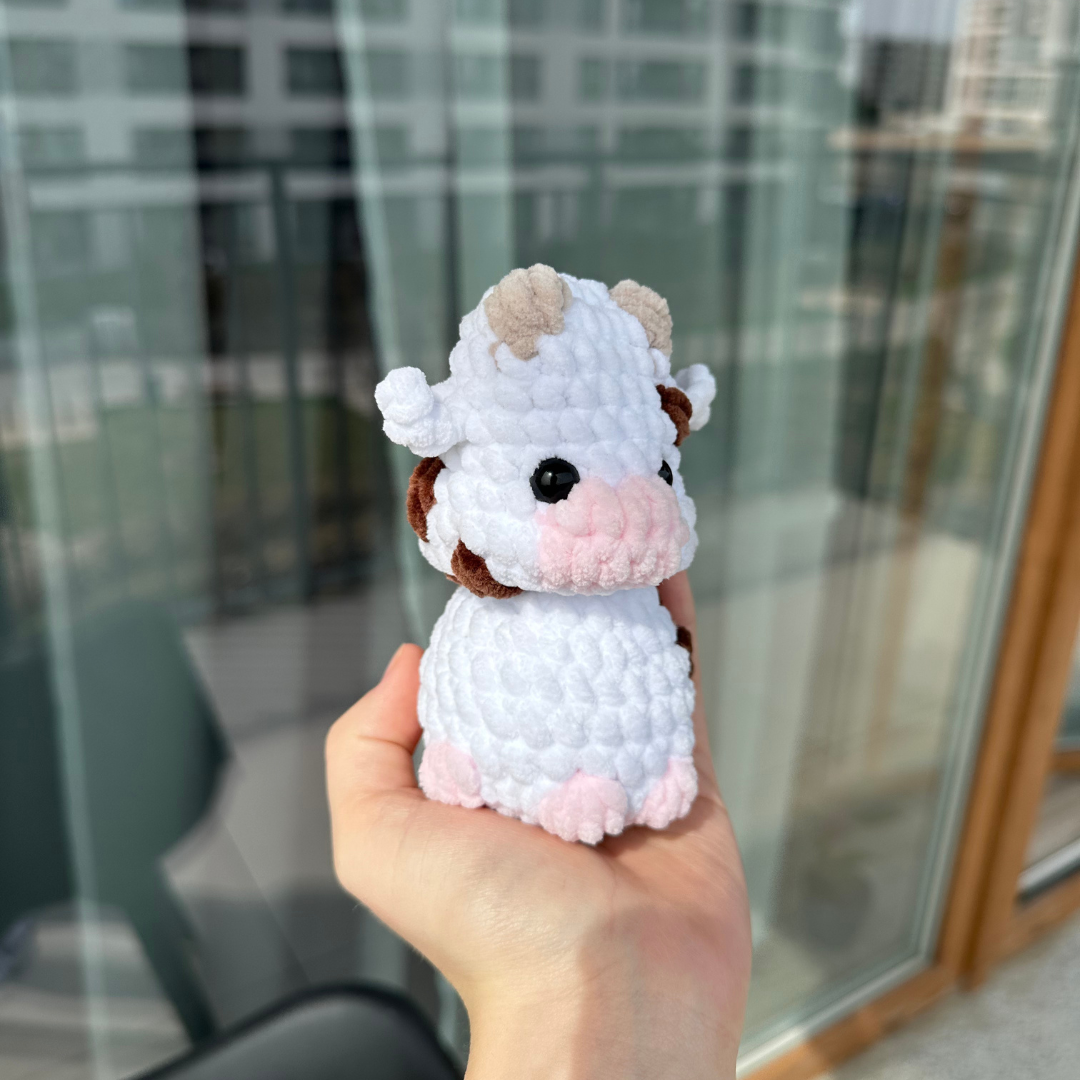 No-Sew Cow Crochet Pattern