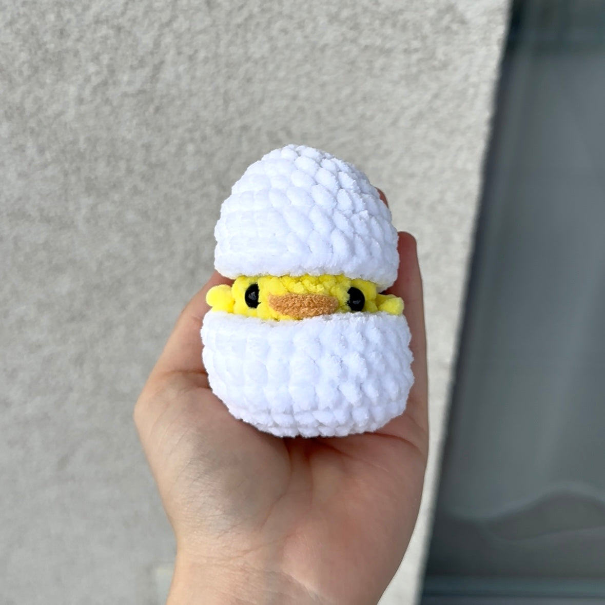 No Sew Chick in Egg Pattern