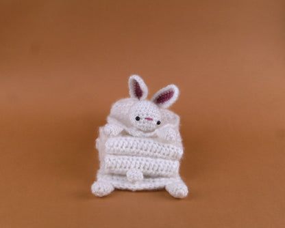 Cute Bunny Scarf – Crochet Pattern(PDF Download)