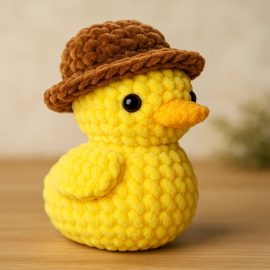 No Sew Duck 3 in 1 Crochet Pattern Ducks