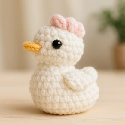 No Sew Duck 3 in 1 Crochet Pattern Ducks