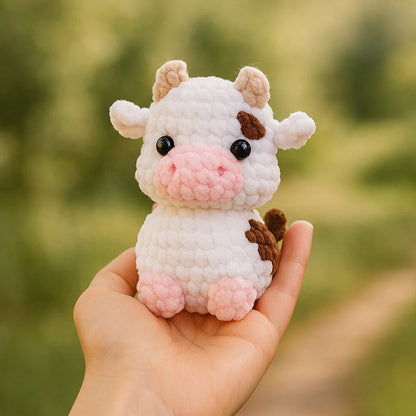 No-Sew Cow Crochet Pattern