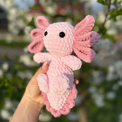 Crochet Pattern Axolotl in English | PDF Pattern