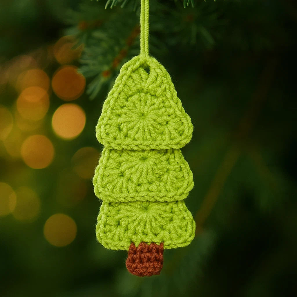 Tiny Christmas Tree Crochet Pattern