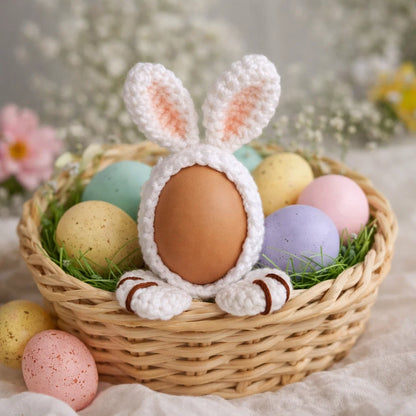 Bunny Egg Cover Crochet Pattern